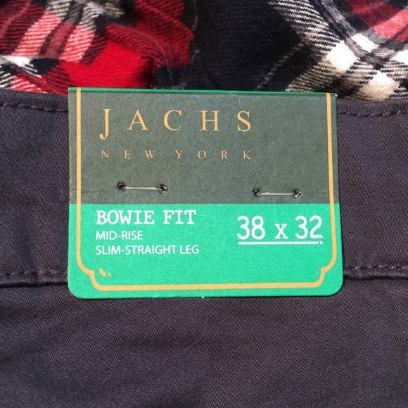 Jachs Bowie fit mid rise slim straight leg flannel lined trouser - Picture 13 of 13